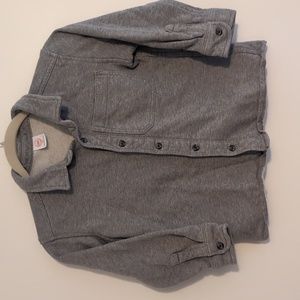 Sweatshirt Button Down